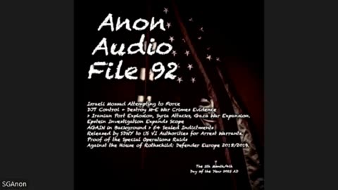 SG Anon Audio File 92 - SDNY-USVI 54 Epstein-Ring Arrest Warrants on Deck... - 5-4-25