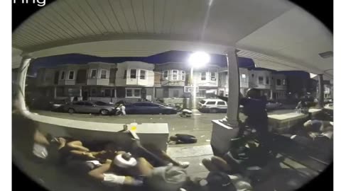Ring Camera Video Philadelphia Shootout July 4th 2025