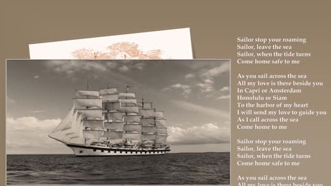 Petula Clark - Sailor, classic from 1961. [Lyrics]