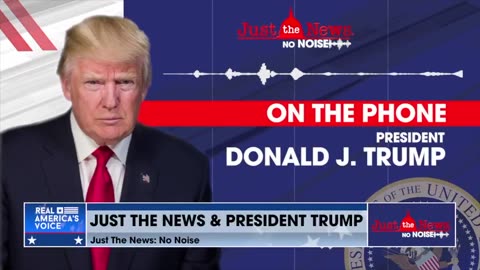 Trump on Just the News is spoon-feeding us about the Epstein files.