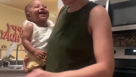 Best baby laughing video.