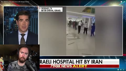 Israel calling the hospital booming a war crime