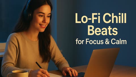 Lo-Fi Chill Beats for Focus & Calm ☕🌙 Relaxing Study & Work Music P1