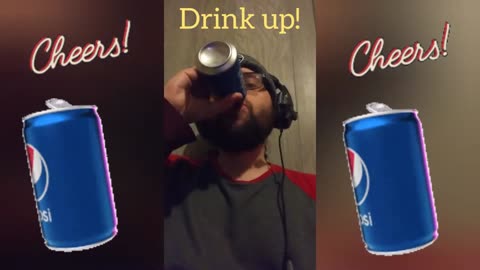 (7/3/2022) I'm Drinking My "Pepsi" Until The Can Is Empty Without Stopping!