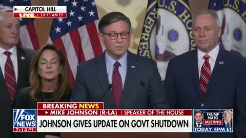 Speaker Johnson exposes what Chuck Schumer is doing behind closed doors