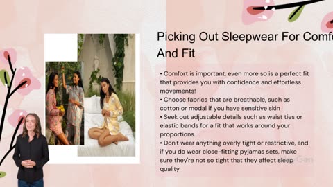 How to Choose the Right Women’s Sleepwear for Your Body Type