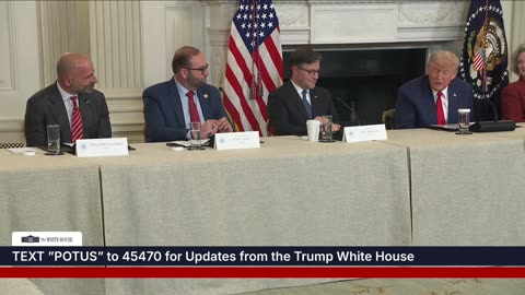 President Trump Participates in Invest America Roundtable