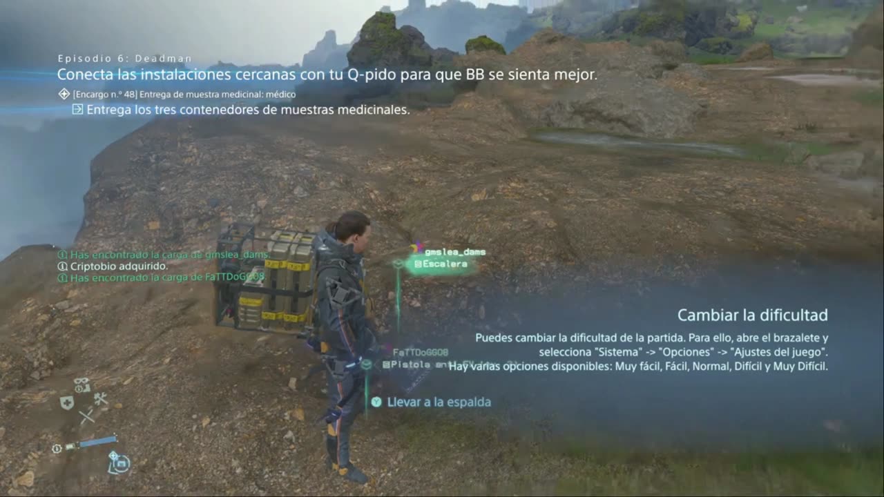 gameplay death stranding parte 17 cap 6 deadman