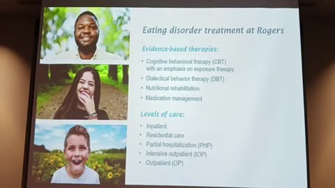Angela Jahn presentation Never Alone: Eating Disorders
