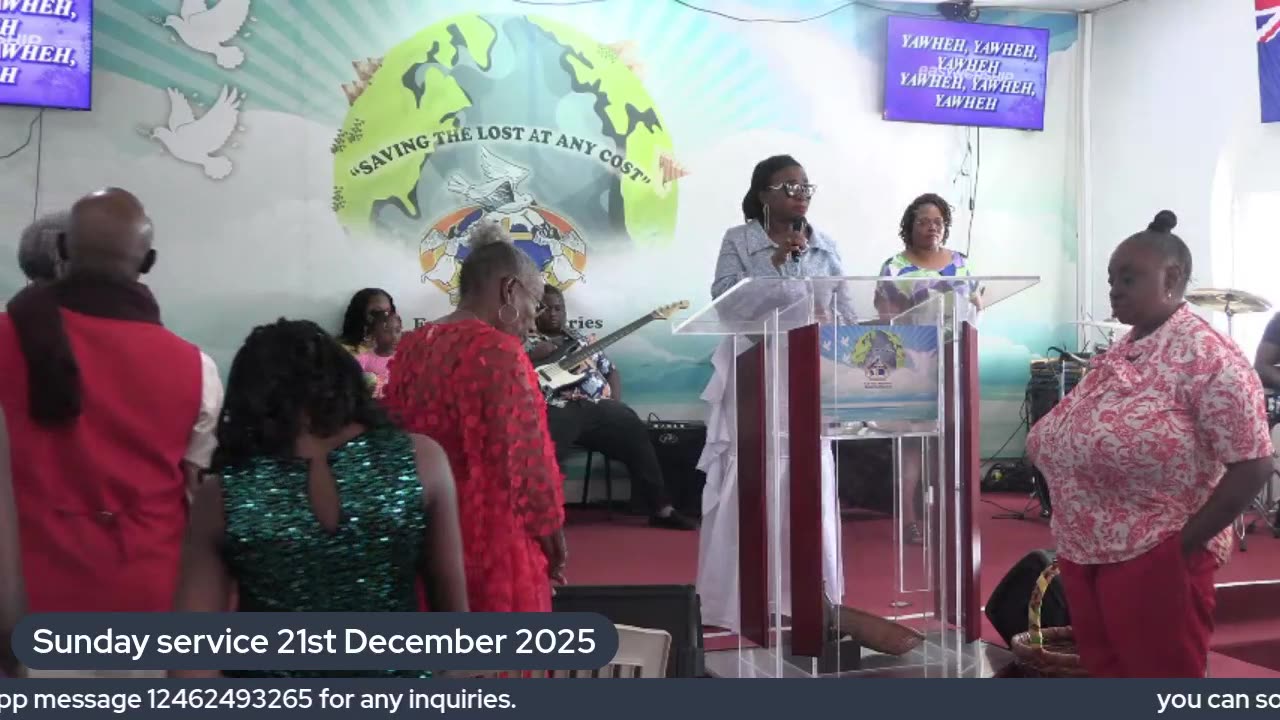 Sunday service 21st December 2025