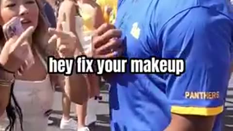 Woman completely tell negro off LOL 🍌🙂