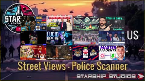 LIVE: Protest Coverage - Scanner Feeds & Street Cams from U.S. Cities | ICE Raids Unrest