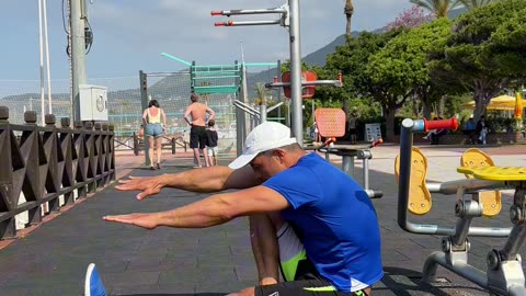 Deep pistol squat