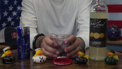 Brendann Church - Verdi Local Lemon Whiskey & Redbull Blueberry Energy Drink