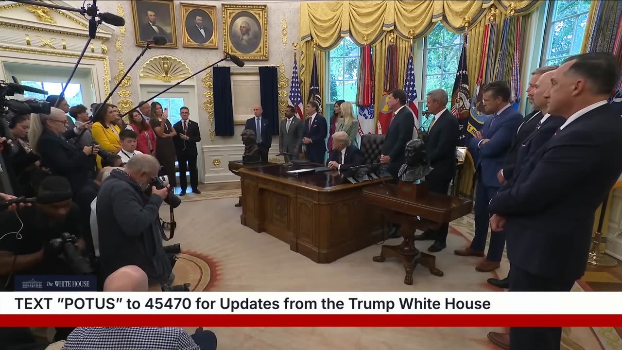 President Trump Signs a Presidential Memorandum and Takes Questions, September 15, 2025