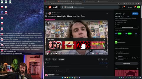 [Mirror] Destiny YouTube Stream
