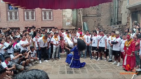 Sawa Bakku Dance, Indra Jatra, Kathmandu, 2082