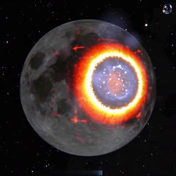 What Happens When a Large Asteroid Hits the Moon