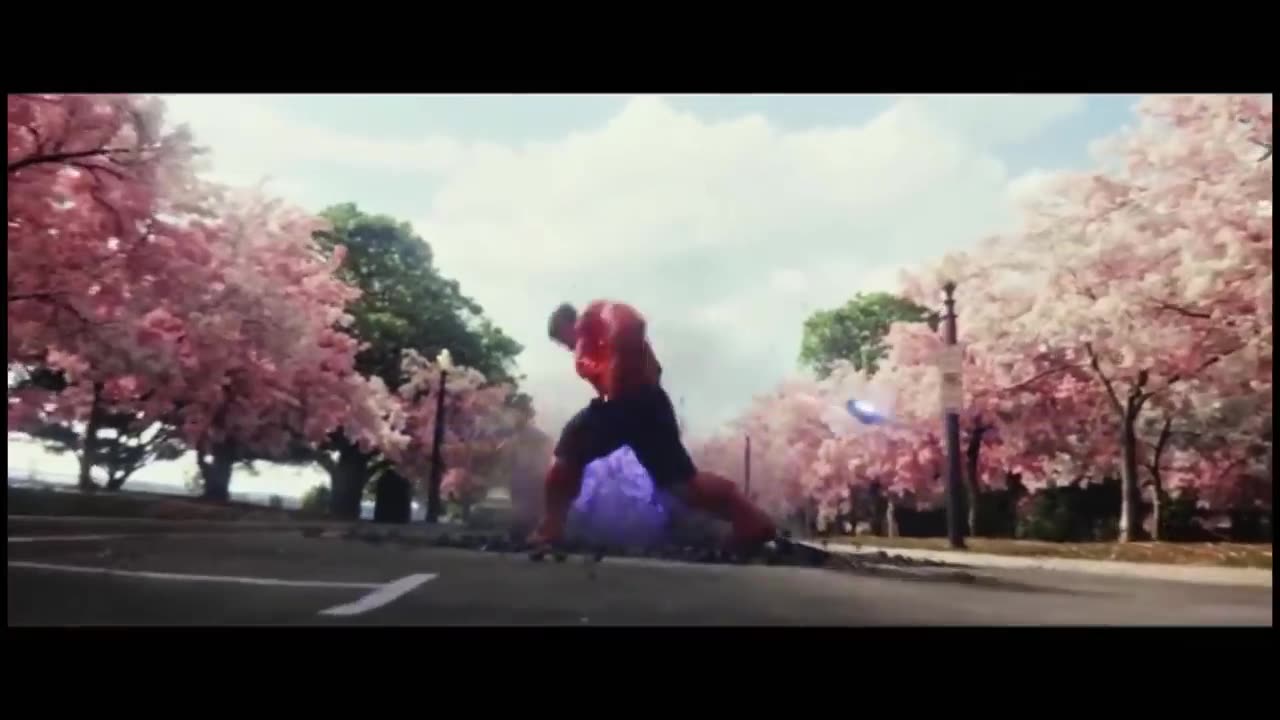 The scene Ross destroys part of the whitehouse after turning into a RED hulk and fights Wilson.