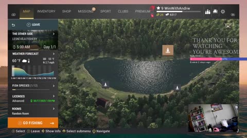 Fishing Planet - First Time Playthrough - Win With Andrew