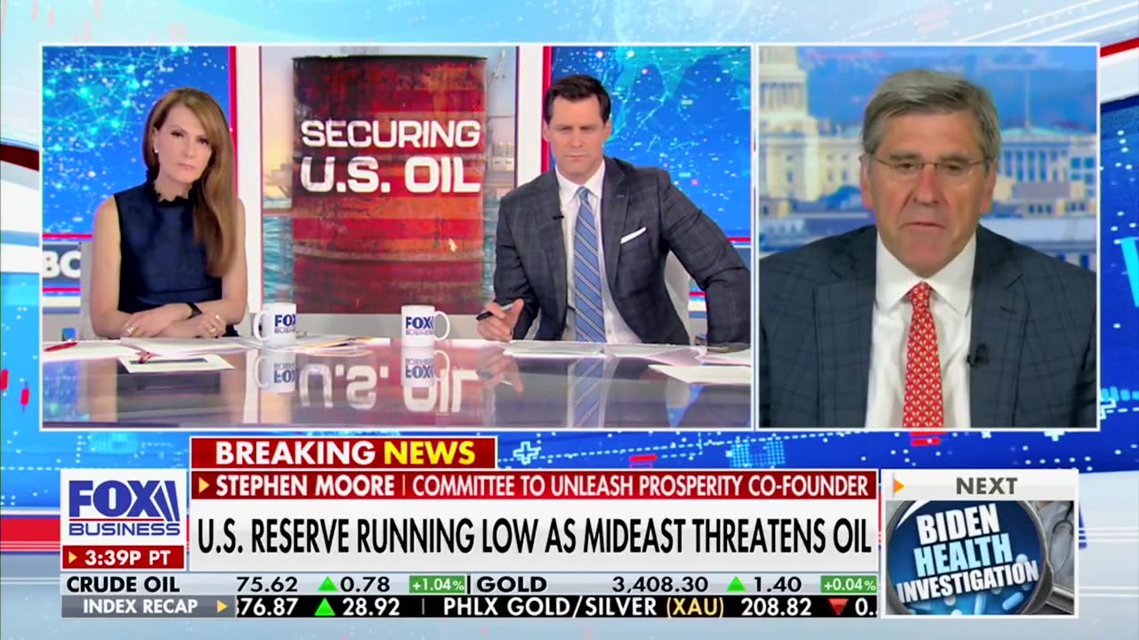 Steve Moore Explains How Every American Benefits If Trump' Gets His Oil And Gas Expansion