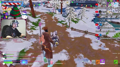 HAPPY HOLIDAYS!!! COME LAUGH AT MY JOKES! KILLING UNREAL RANKED PLAYERS IN FORTNITE!