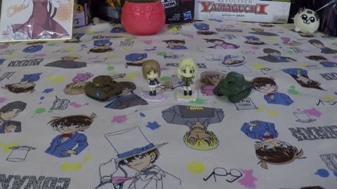 Girls und Panzer Nano lottery figures Kay and Miho