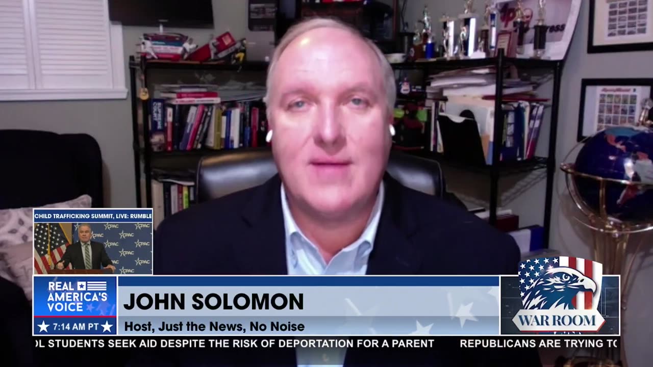 JOHN SOLOMON LAYS OUT THE TIMELINE