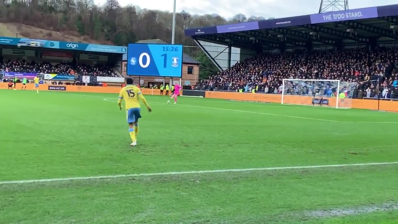 Sheffield Wednesday fans in Wycombe 'The Owls'