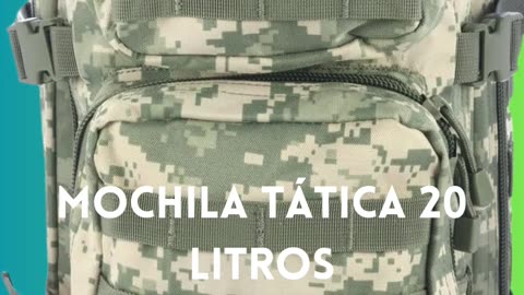 Mochila tática 20 litros