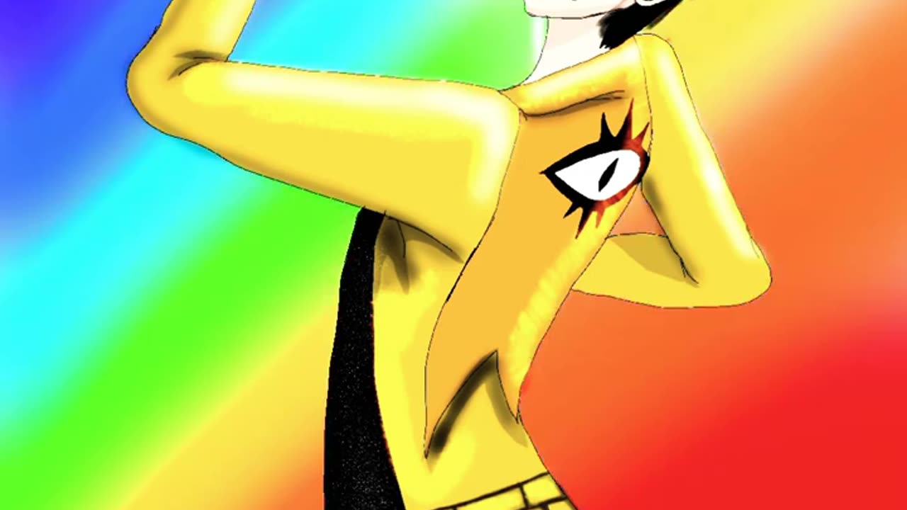 Speedpaint human bill cipher