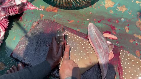 Wellen und Ruten Meeresfrüchte in Kambodscha