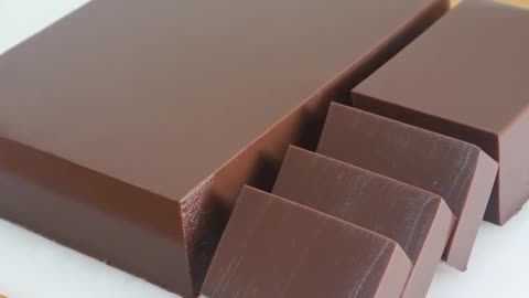 Traditional Recipe! Easy and Super Chewy Chocolate Agar Dodol