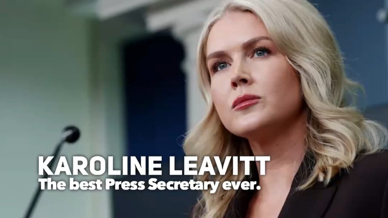 BREAKING NEWS:📣 Karoline Leavitt speaking to the Press Pool in the Oval Office.