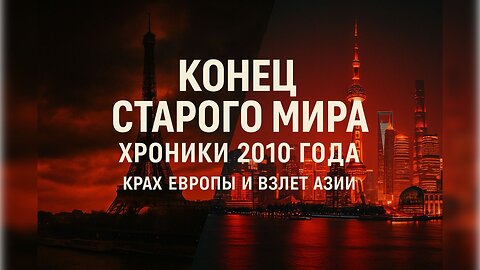 Точка невозврата: Как 2010 год расколол мировую экономику? Китай, Кризис Еврозоны и Долги