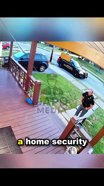 This appears suspicious, with police allegedly attempting to cover the CCTV camera during operation.