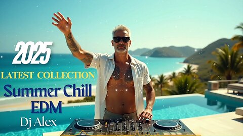 Latest Collection Of Summer Chill Vibe EDM Mix 2025 🌴 | DJ Alex | The Ghost Vibe | #theghostvibe