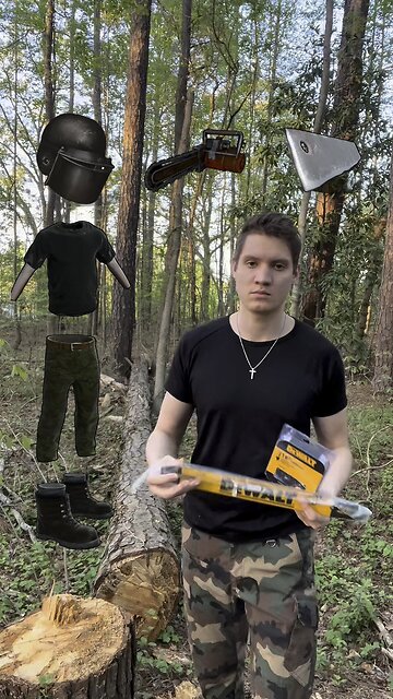 Revenge on the tree that broke my chainsaw