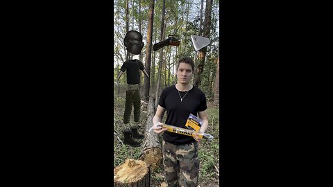 Revenge on the tree that broke my chainsaw