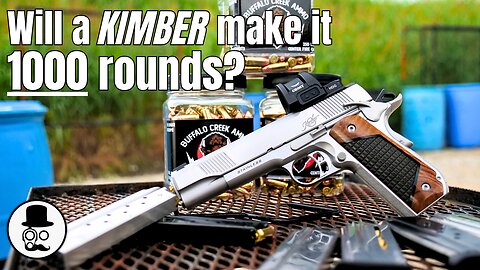 Redditors say this is impossible - Kimber Next Gen 1911 attempts 1000 rounds
