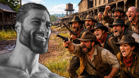 Red Dead Roleplayers get MOGGED by Chad Troll
