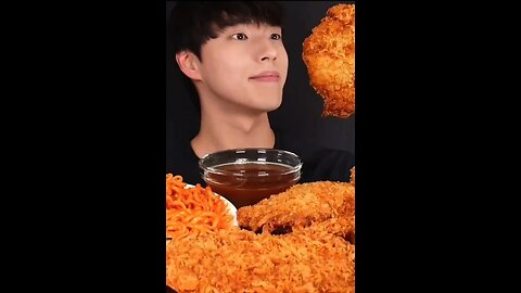 Immersive cheese fried chicken steak