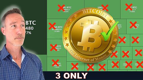 Top 50 Altcoins vs. Bitcoin Over 3 Years (ONLY 3 WIN!). Bitcoin Treasuries & Stable Coins