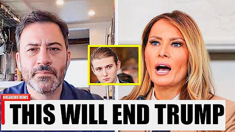 Melania GOES NUTS After Jimmy Kimmel ROASTS Trump Over Church Disaster On LIVE TV!