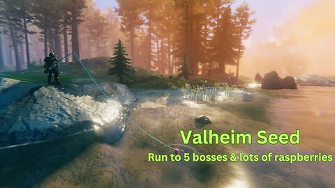 Valheim Seed - Run to 5 bosses and lots of Raspberries - N2n5ksTXJL