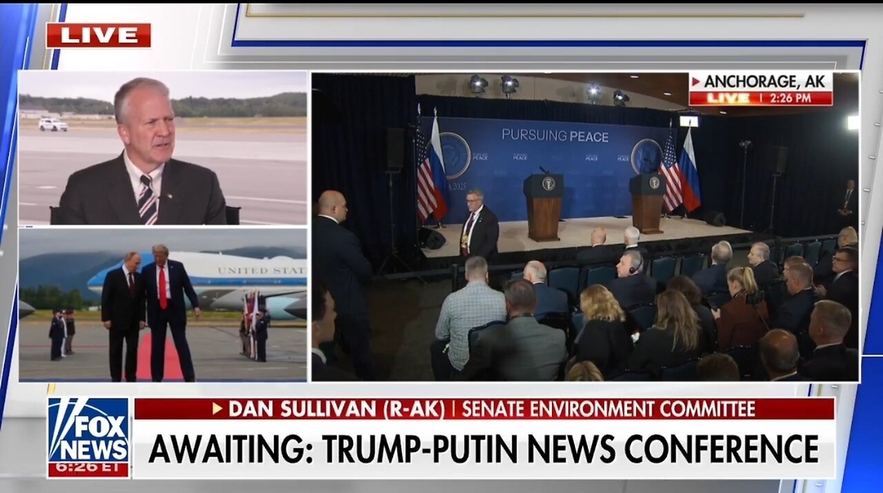 Sen Dan Sullivan: Trump's Strength Brought Putin To Alaska