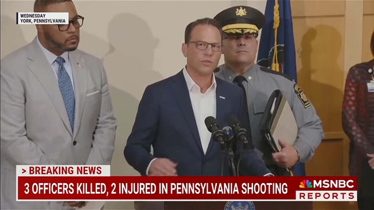 3 officers killed, 2 injured in Pennsylvania shooting