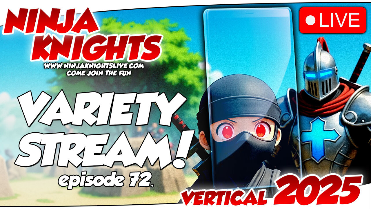 Variety Stream Vol.72: Join Lil Ninja & Knight in Fornite & Roblox #gaming #letsplay #livestream