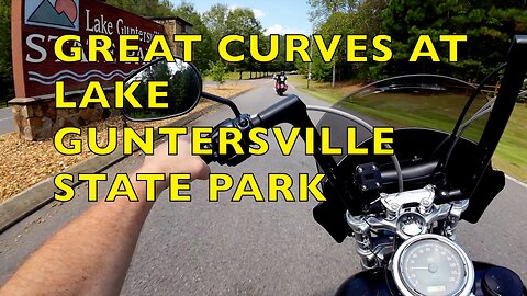 We head to Guntersville lake park and found some great roads