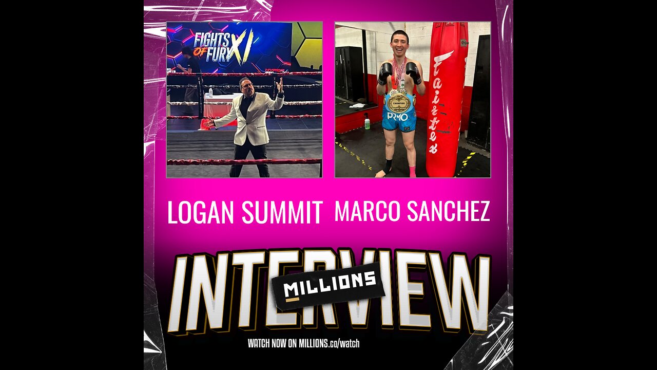 INTERVIEW with MUAY THAI KICKBOXER MARCO SANCHEZ
